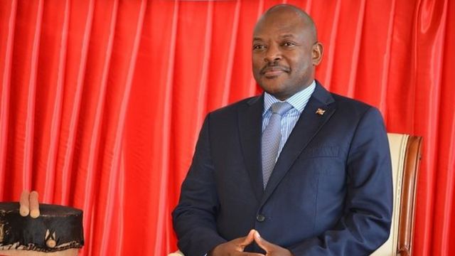 Fin décembre , le président du Burundi a laissé entendre qu'il pourrait se présenter à nouveau à la présidence en 2020