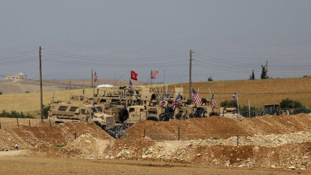ABD ve Türk askeri Menbiç'te