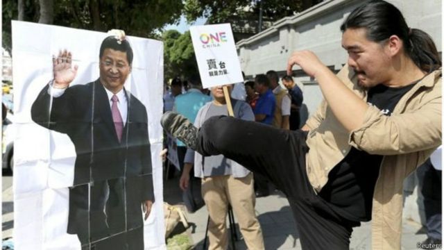 ताइवान में चीन का विरोध
