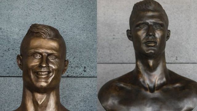 World Cup 2018: Madeira airport change Ronaldo statue as e ...