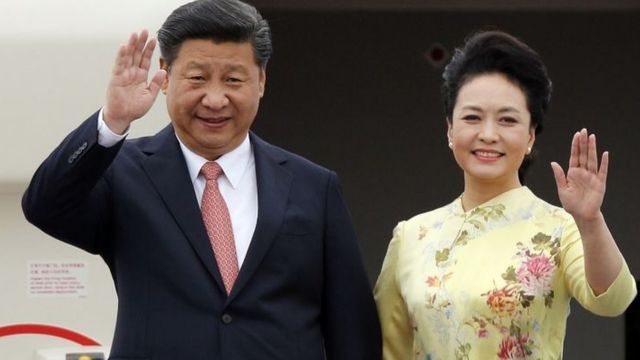 Vợ chồng Chủ tịch Trung Quốc Tập Cận Bình thăm Hà Nội tháng 11/2015