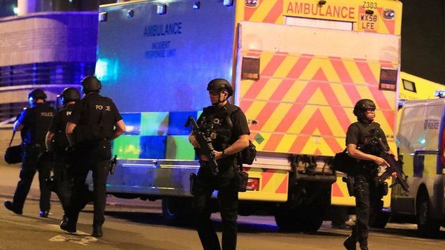 Police in Manchester