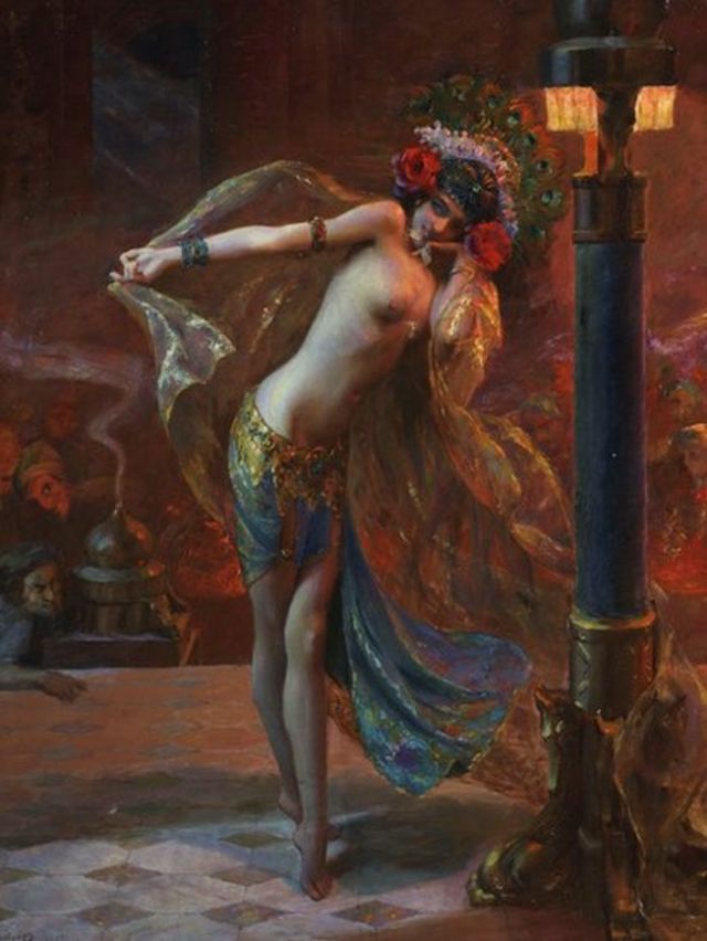 A dança dos sete véus, de Gaston Bussière (1925)