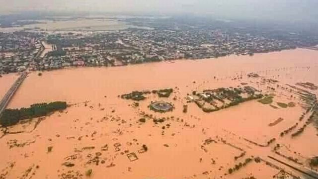 Crops have been destroyed by floods and livestock swept away