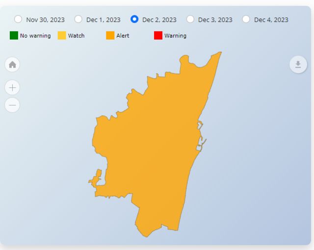 சென்னையில் மழை