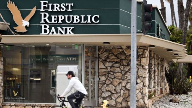 Una sucursal del First Republic Bank