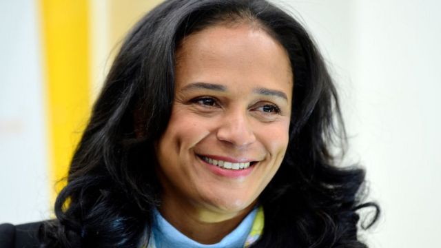 Isabel Dos Santos w'imyaka 46 aba i Londres, Portugal cyangwa Dubai