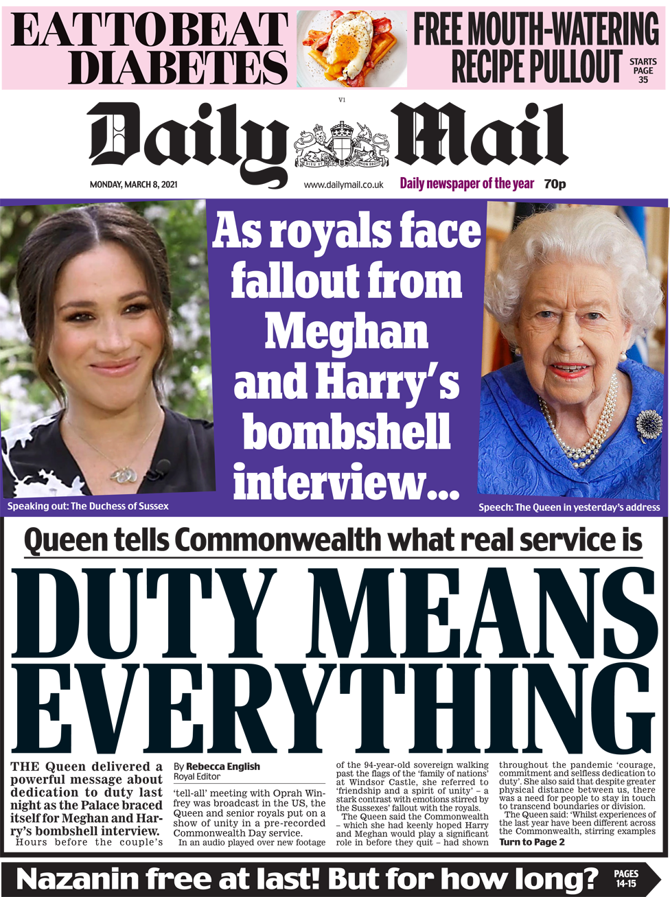 Newspaper Headlines Caution As Pupils Return And Meghan Speaks Out c News