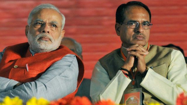 మోదీ, శివరాజ్ సింగ్ చౌహాన్