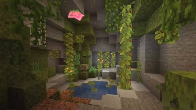 Minecraft Caves Cliffs Part I Update Gets A Release Date Cbbc Newsround