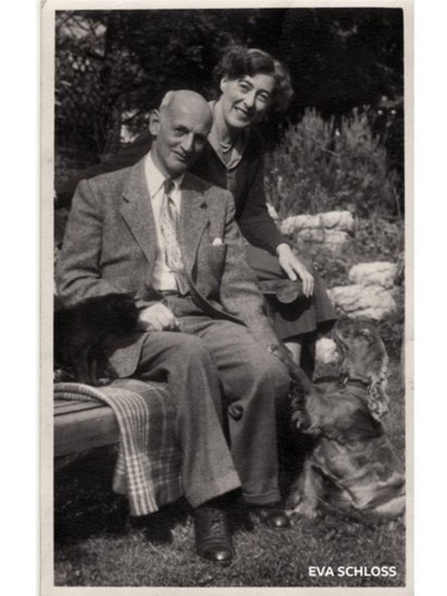 La madre de Eva se casó con Otto Frank