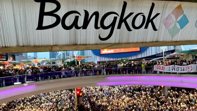 Thousands of Thais took to the streets to protest October 16-17 to demand political reform