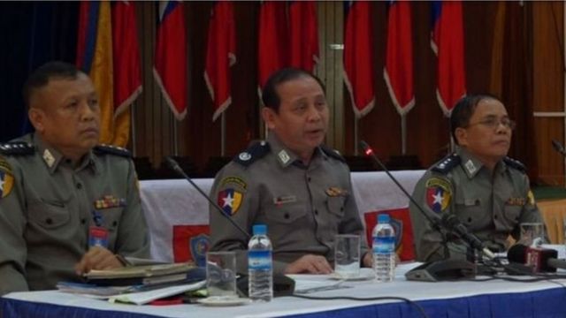 ဗစ်တိုးရီးယားနာမည်နဲ့ မိသားစုအချက်အလက်တွေကို ရဲတပ်ဖွဲ့သတင်းစာရှင်းလင်းပွဲမှာထုတ်ပြော