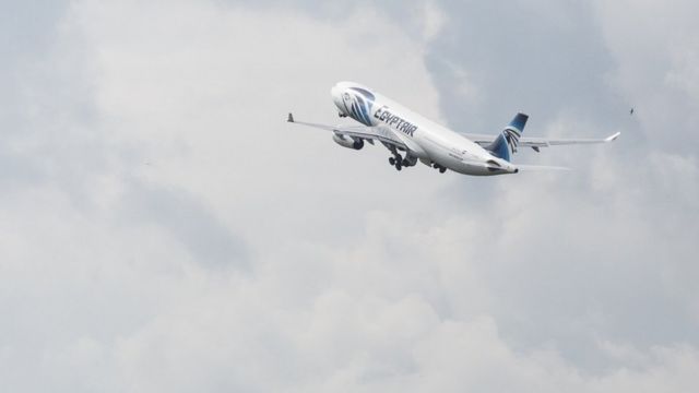 Le vol MS804 d'Egyptair s'est abîmé en Méditerranée avec 66 personnes à son bord, le 19 mai 2016.