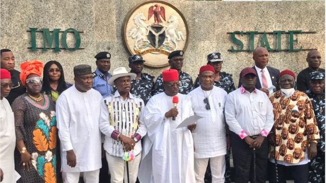 Ebube Agu: South East governors agree to joint security vigilante to fight  terrorists and bandits for di region - BBC News Pidgin