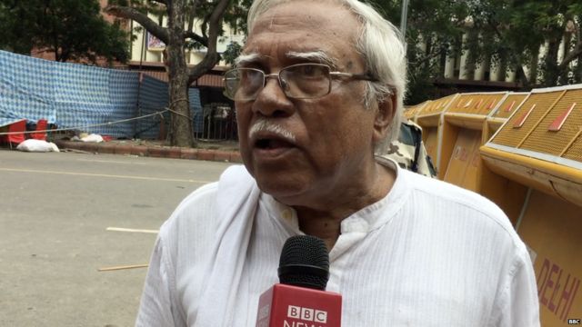 रैली में शामिल होने आए हन्ना मोल्ला