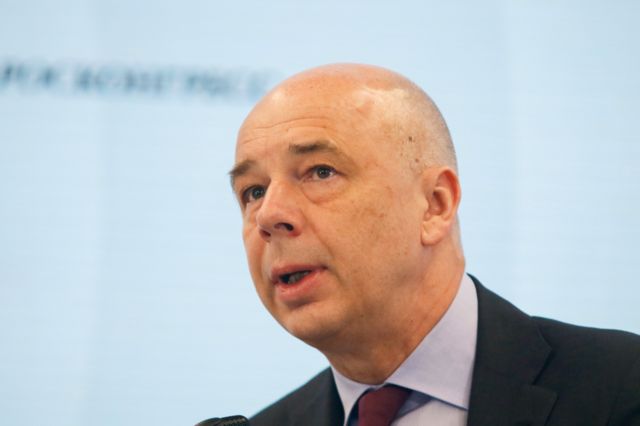 Russian finance minister Anton Siluanov