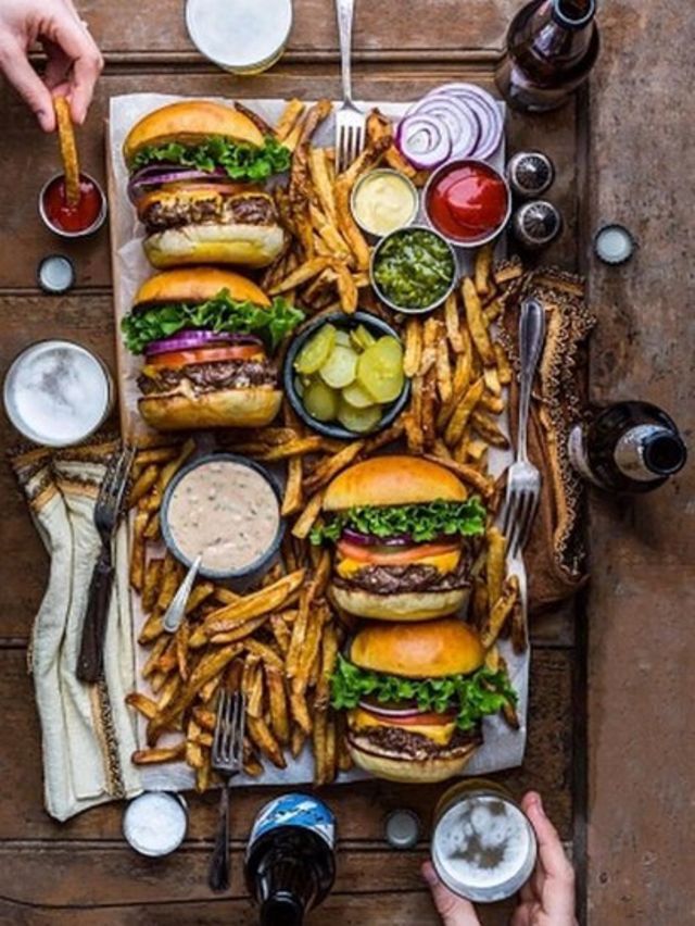 Comida chatarra.