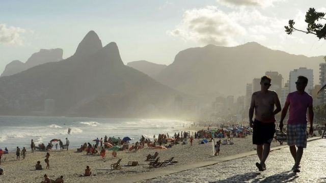 Boardwalk in Rio de Janeiro