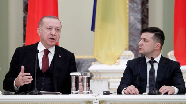 Erdoğan ve Zelenskiy