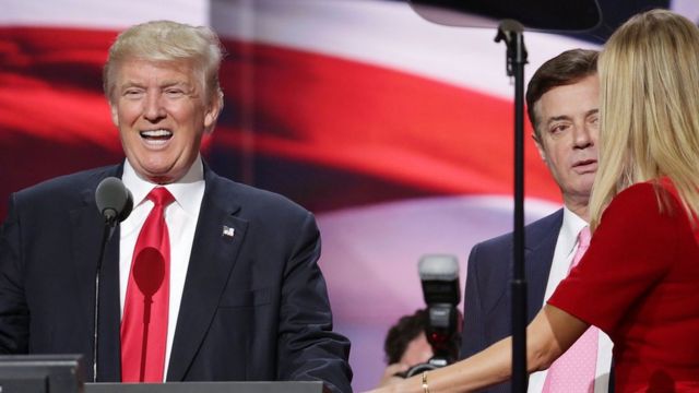 Trump y Manafort