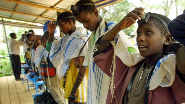 Judíos etíopes en Israel.