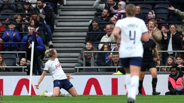 Tottenham upset Arsenal 1-0 in Women's Super League