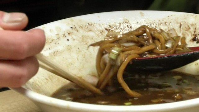 Love is ... a chocolate noodle? - BBC News