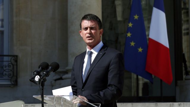 El primer ministro Manuel Valls informó que la sección antiterrorista del Ministerio Público la que se ha hecho cargo de la investigación.