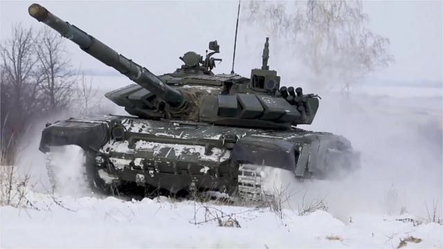 російський танк