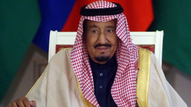 King Salman of Saudi Arabia.