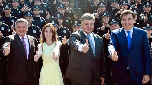 Саакашвілі, Аваков, Порошенко, Згуладзе