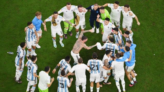 La selección argentina