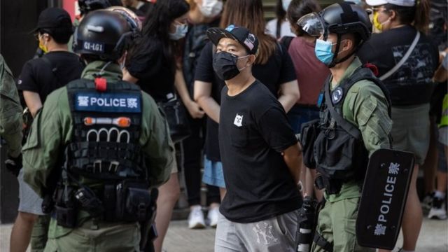 香港 国安法 实施后 示威者的抗议与挣扎 c News 中文