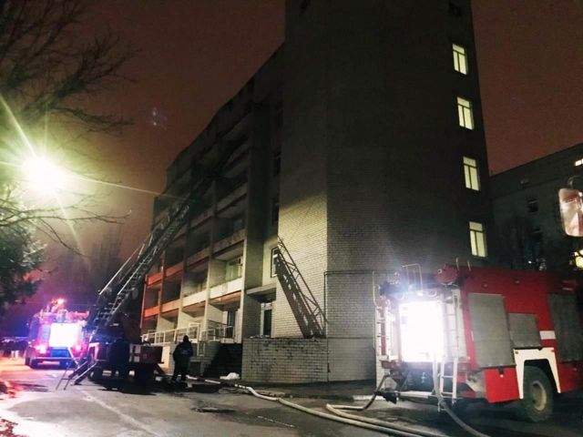 Пожежа в запорізькій лікарні, що приймала хворих на Covid-19: є загиблі