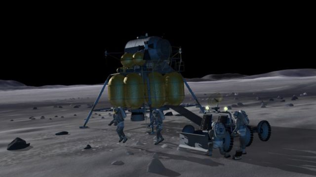 Nasa quer voltar à Lua – e fazer dela um hub para viagens espaciais ...