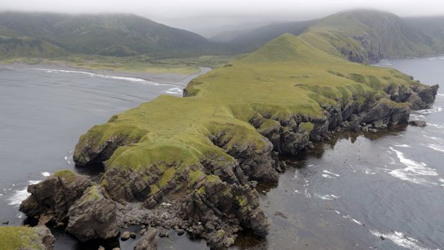 Urup Island of the Kuril chain