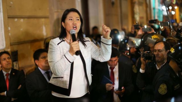 Keiko Fujimori.