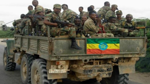 Ethiopia soldiers