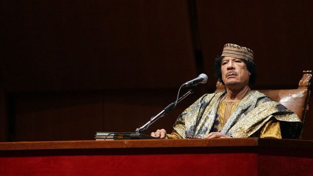Каддафи в 2009 году