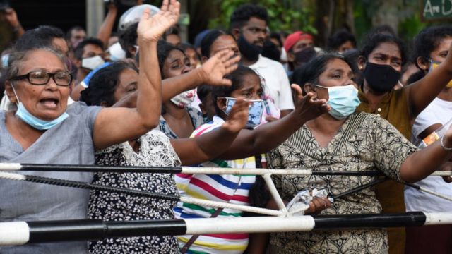 இலங்கை மக்கள் போராட்டம்