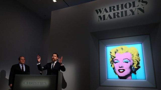 Retrato de Marilyn Monroe por Warhol