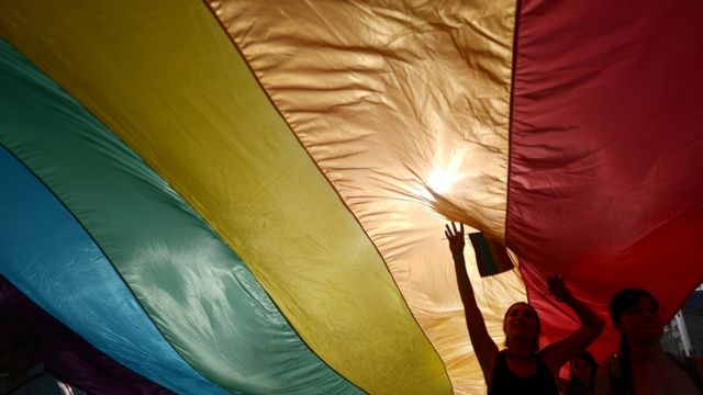 Bendera Pelangi Lgbt Yang Berkibar Di Seluruh Dunia Bbc News Indonesia