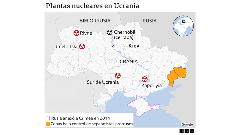 Nuclear power plants in Ukraine