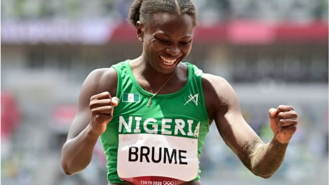 Ese Brume: Profile of Nigerian long jumper wey win Bronze for Tokyo Olympics games - BBC News Pidgin
