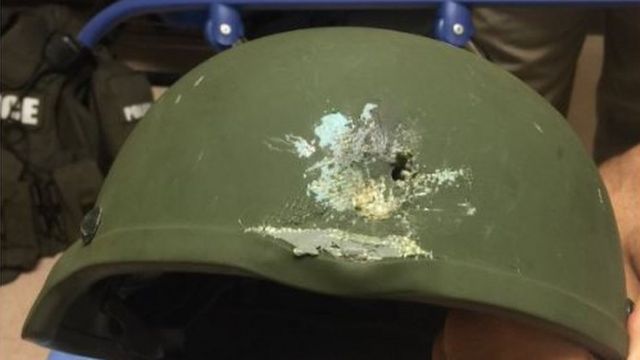 Polícia de Orlando divulgou foto de objeto perfurado no Twitter