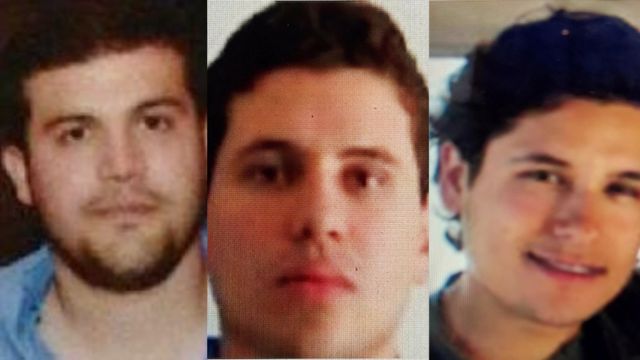 Joaquin, Iván Archivaldo y Jesúes Alfredo son tres de los hijos de El Chapo vinculados a actividades criminales.