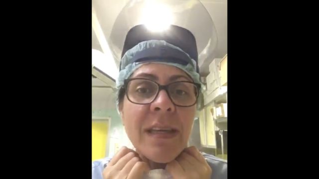 Enfermeira brasileira Claudia de Morais