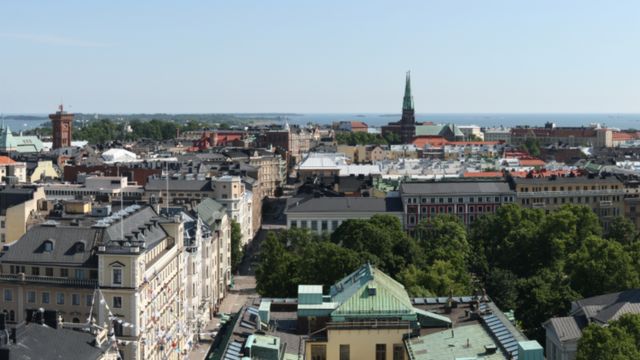 Helsinki manzarası