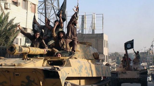 Abarwanyi ba IS i Raqqa